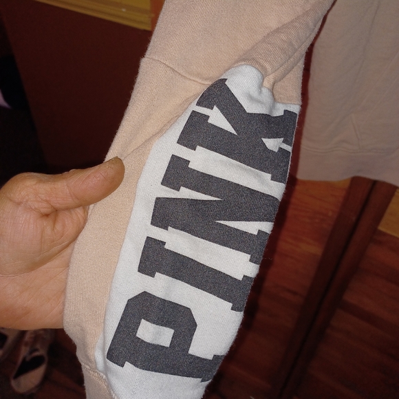 Pink by Victoria Secret Long Sleeve Zipup Jacket Size M - Picture 2 of 5